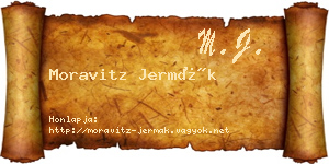 Moravitz Jermák névjegykártya